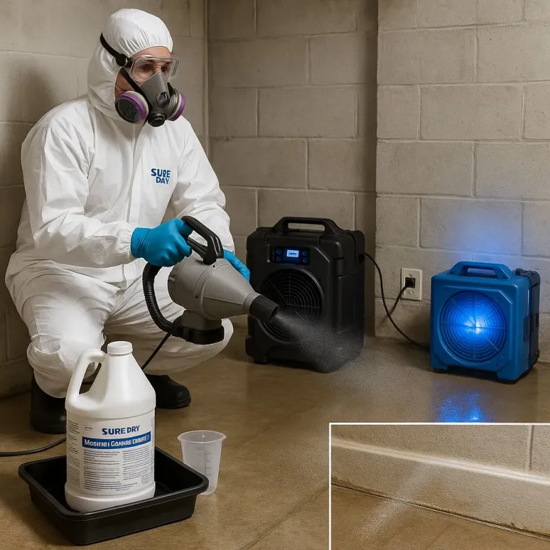 Sanitization and Odor Removal process in Springfield Gardens, NY